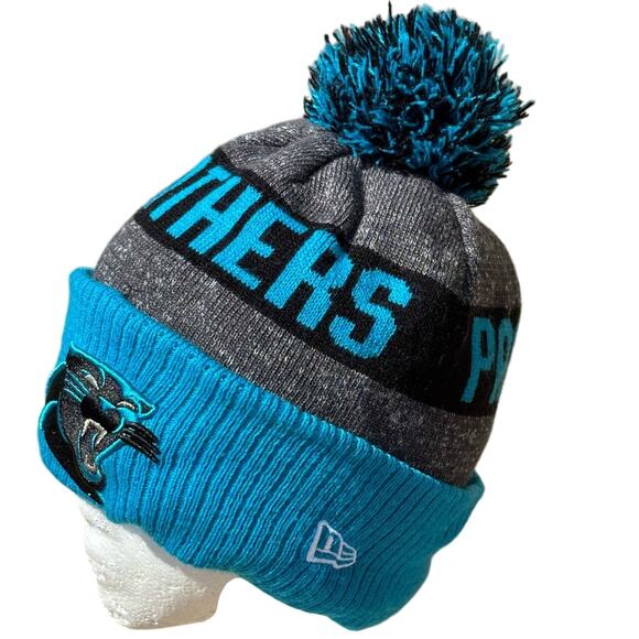 Blue New Era Panthers Beanie - Picture 2 of 5
